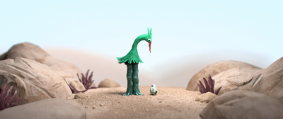 The green bird Image 1